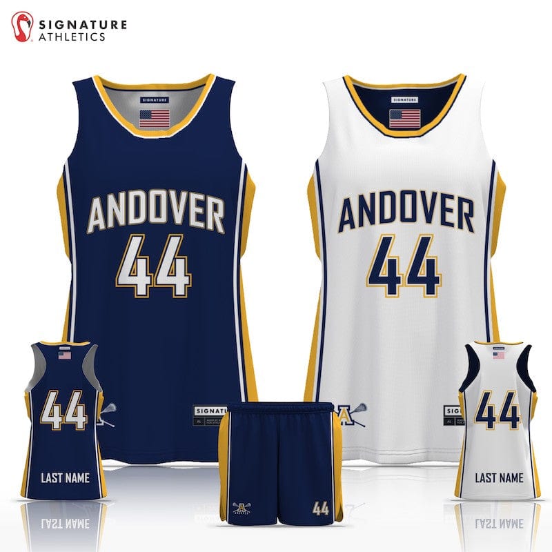 Andover Youth Lacrosse Girl's 2 Piece Player Game Shorts Package: 6th Grade Signature Lacrosse