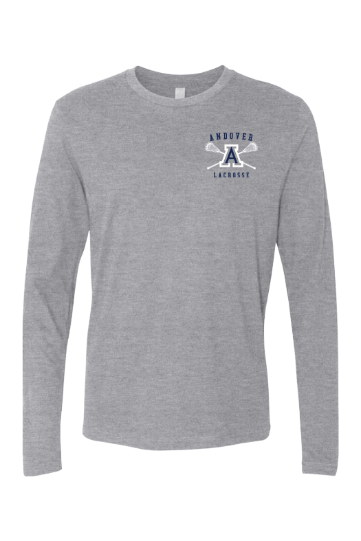 Andover Youth LC Adult Long Sleeve T-Shirt Signature Lacrosse