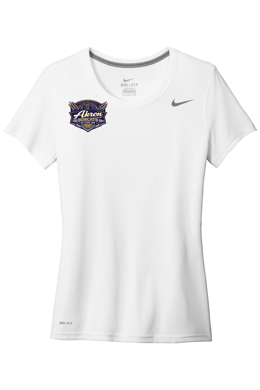Arkron Bobcats Basketball Nike Women's Team rLegend Tee Signature Lacrosse