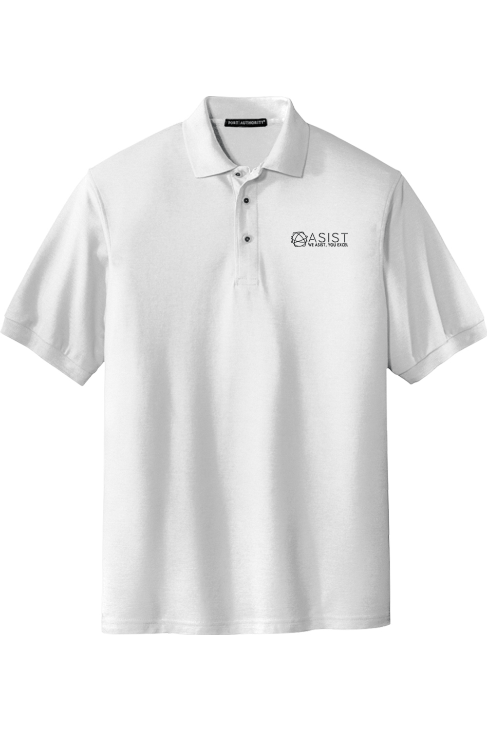 ASIST Port Authority Silk Touch Polo Signature Lacrosse