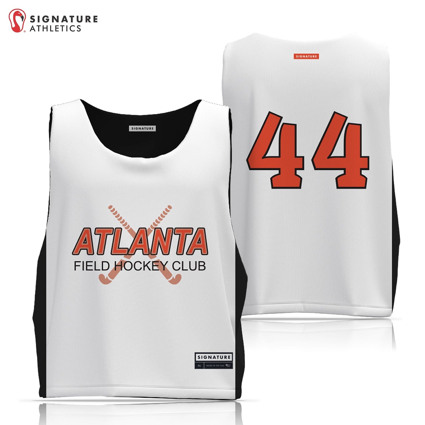 Atlanta Field Hockey Men's Player Game Pinnie Signature Lacrosse