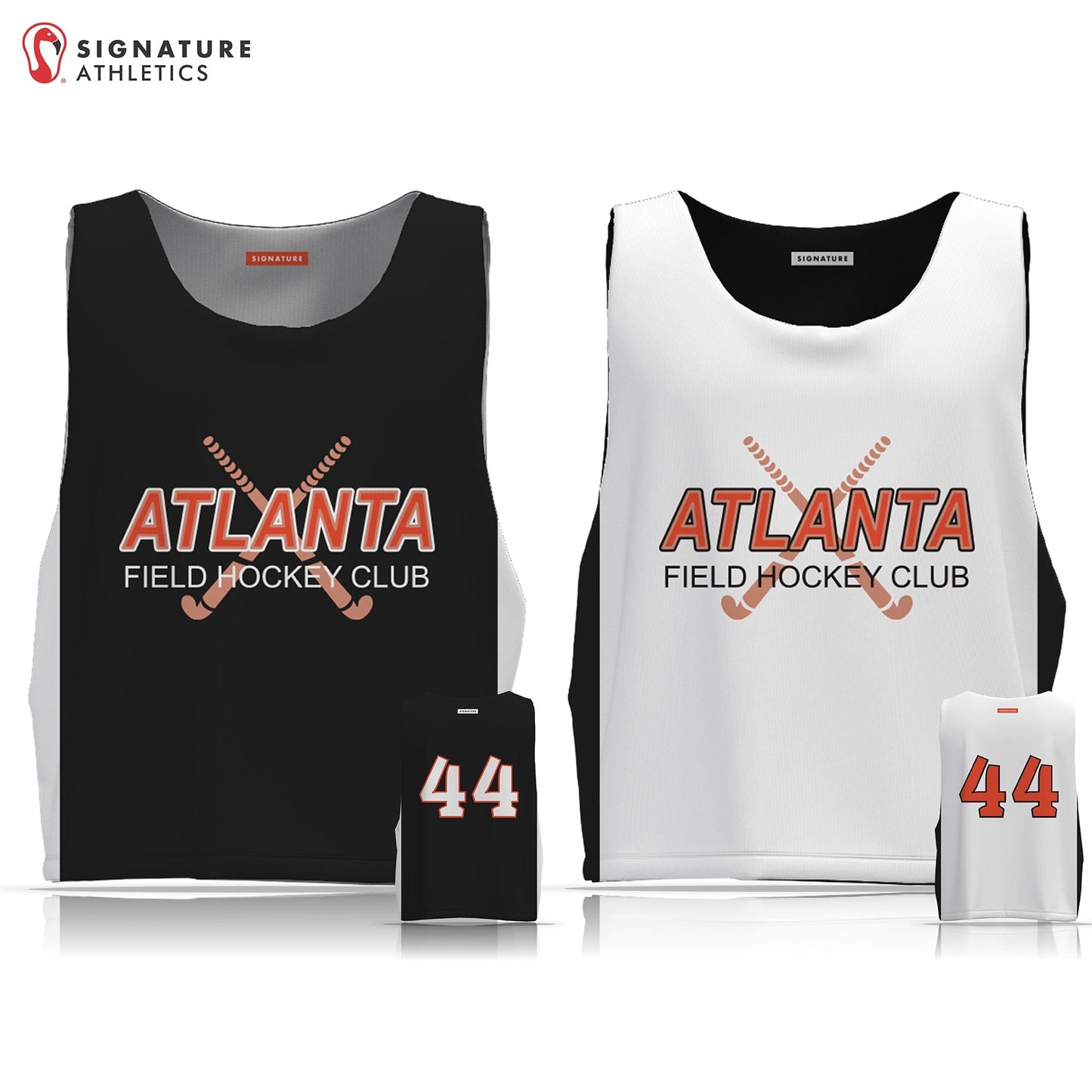 Atlanta Field Hockey Men's Player Game Pinnie: Atlanta Signature Lacrosse