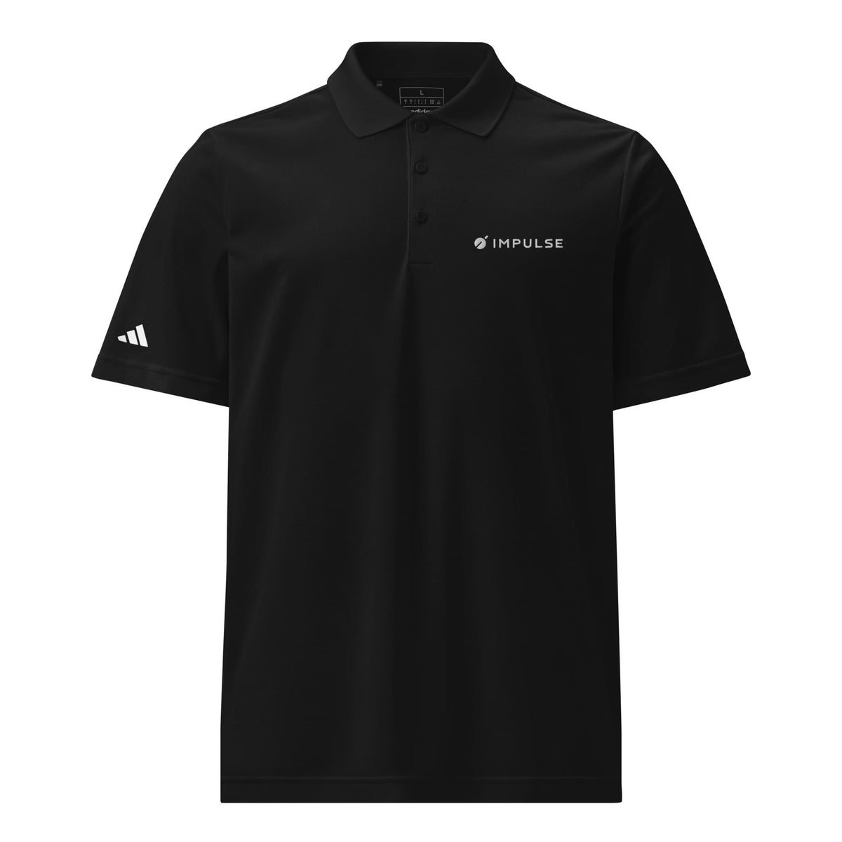 Base Invaders Embroidered adidas Sport Polo Shirt Signature Lacrosse