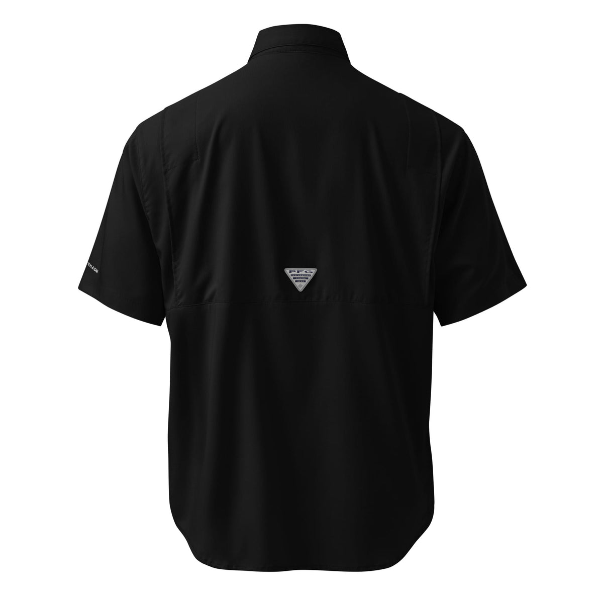 Base Invaders Men's Embroidered Columbia Short Sleeve Button Shirt Signature Lacrosse