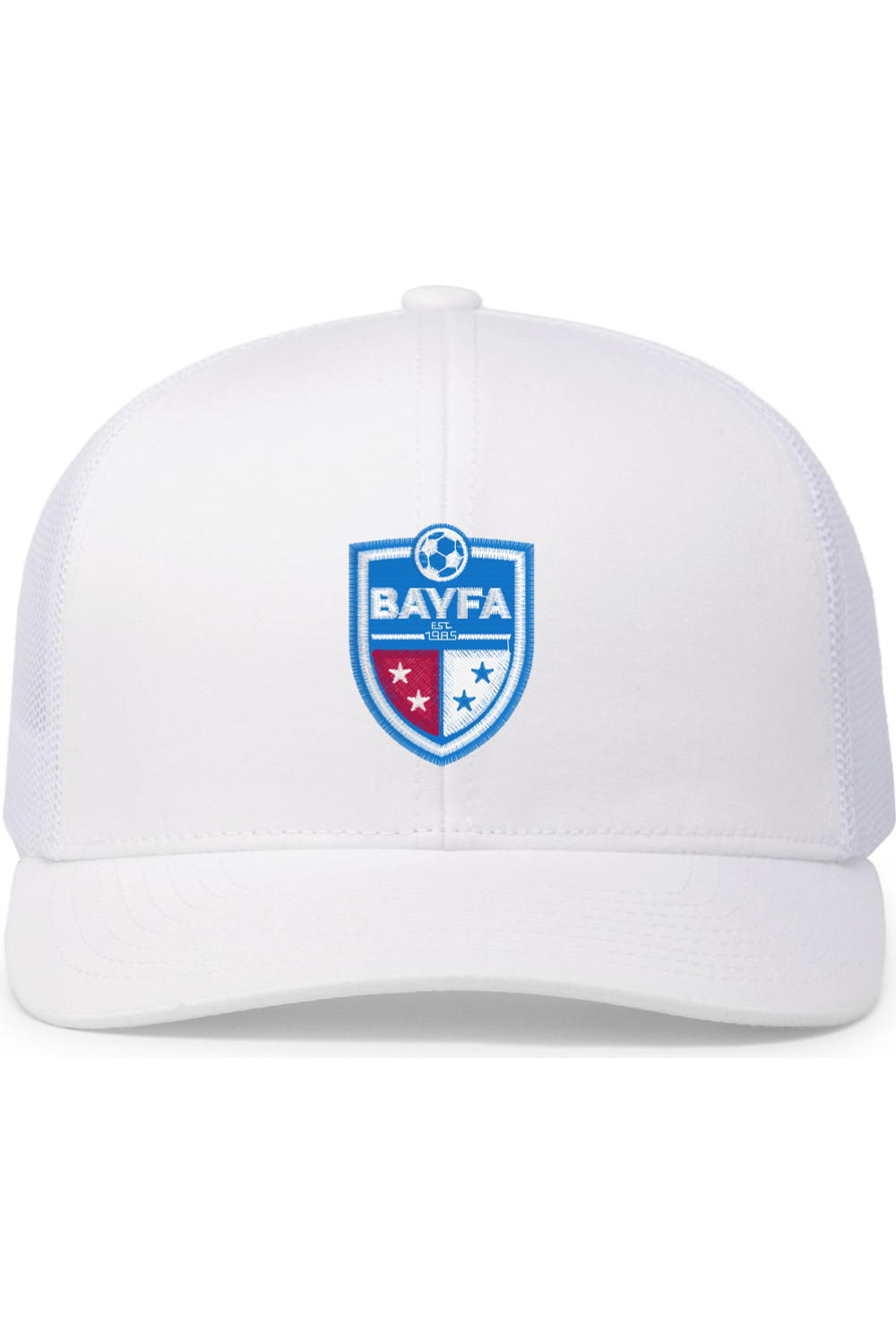 BAYFA Embroidered Trucker Hat Signature Lacrosse
