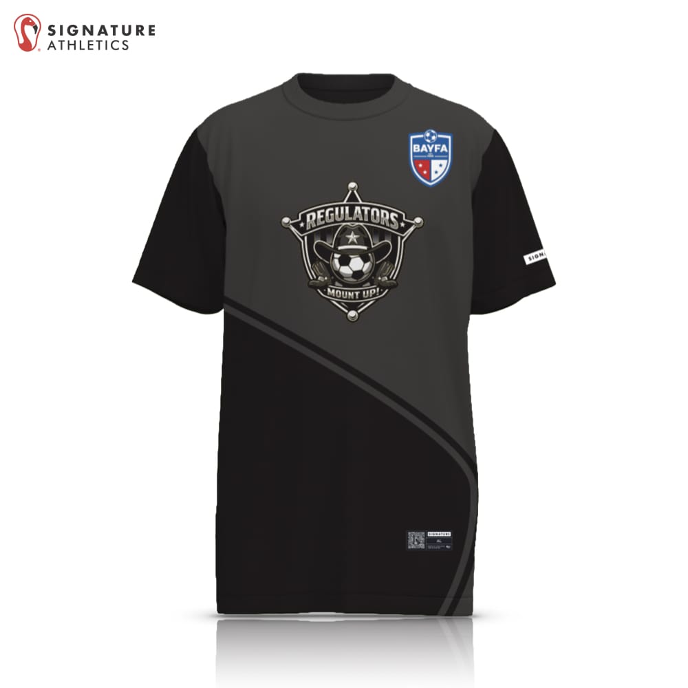 BAYFA Regulators Men's Short Sleeve Tech Tee: Regulators Signature Lacrosse