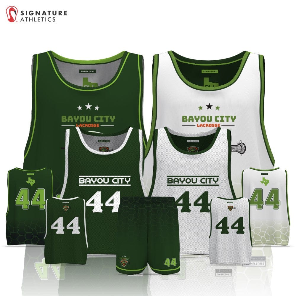 Bayou City Lacrosse Men's 3 Piece Player Package: Bayou City Lacrosse Signature Lacrosse