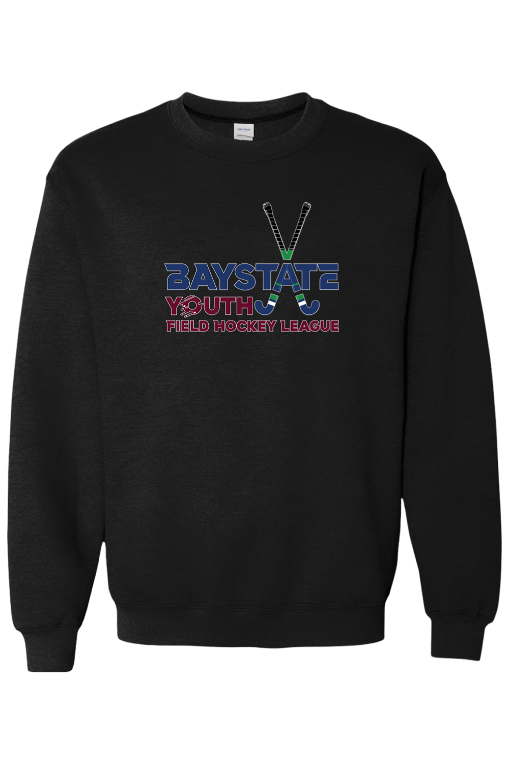 Baystate Youth FH Adult Heavyweight Sweatshirt Signature Lacrosse