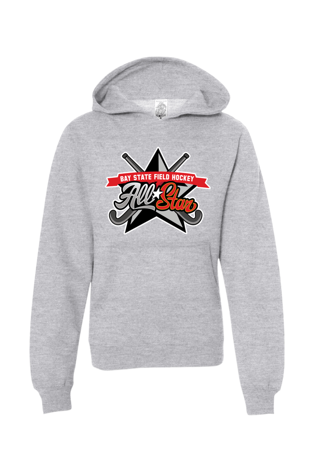 Baystate Youth FH Independent Trading Co. Youth Midweight Hooded Sweatshirt Signature Lacrosse