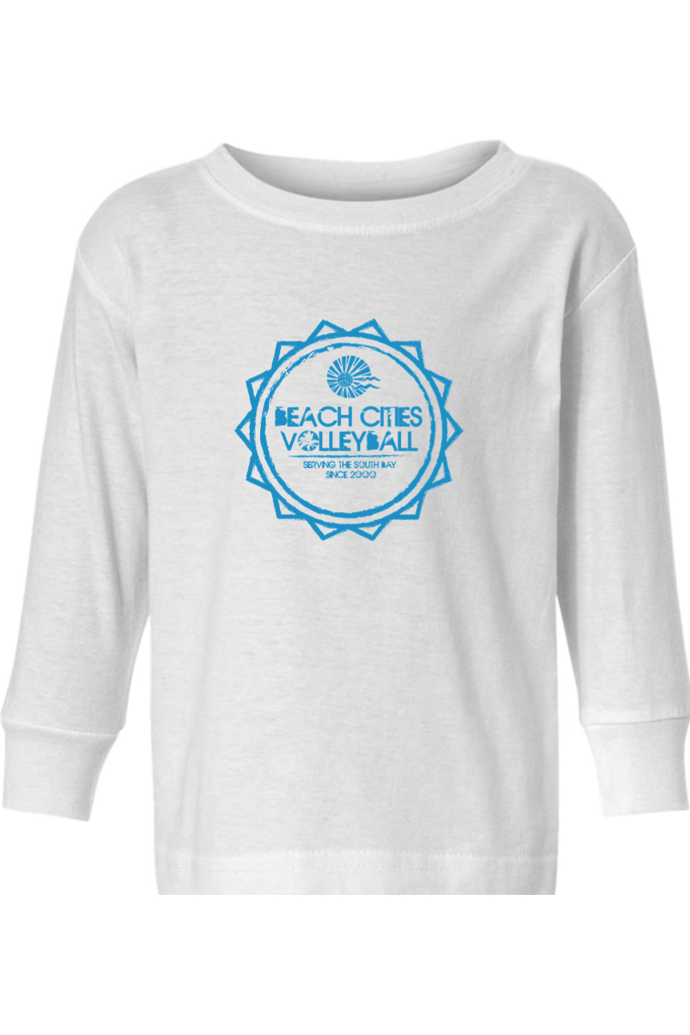 Beach Cities Volleyball Toddler Long Sleeve T-Shirt Signature Lacrosse