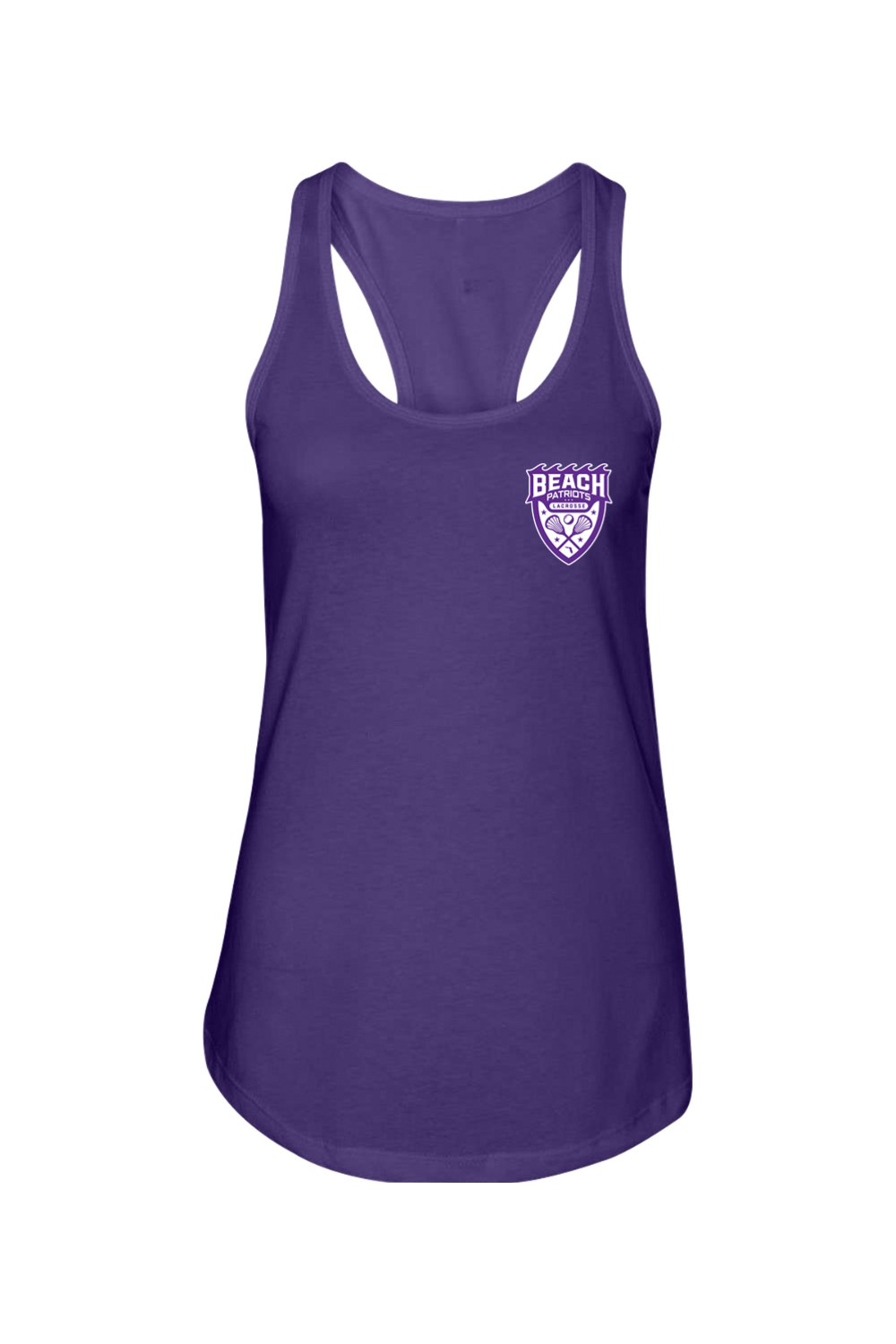 Beach Patriots Lacrosse Adult Women's Tank Top Signature Lacrosse