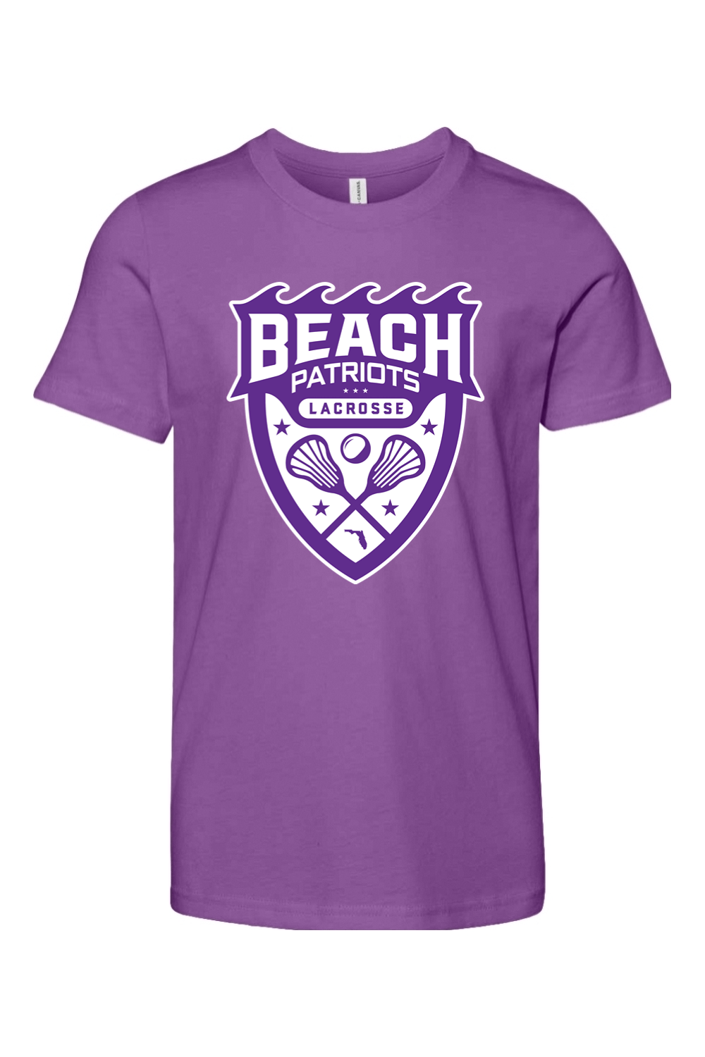 Beach Patriots Lacrosse Youth Lifestyle T-Shirt Signature Lacrosse