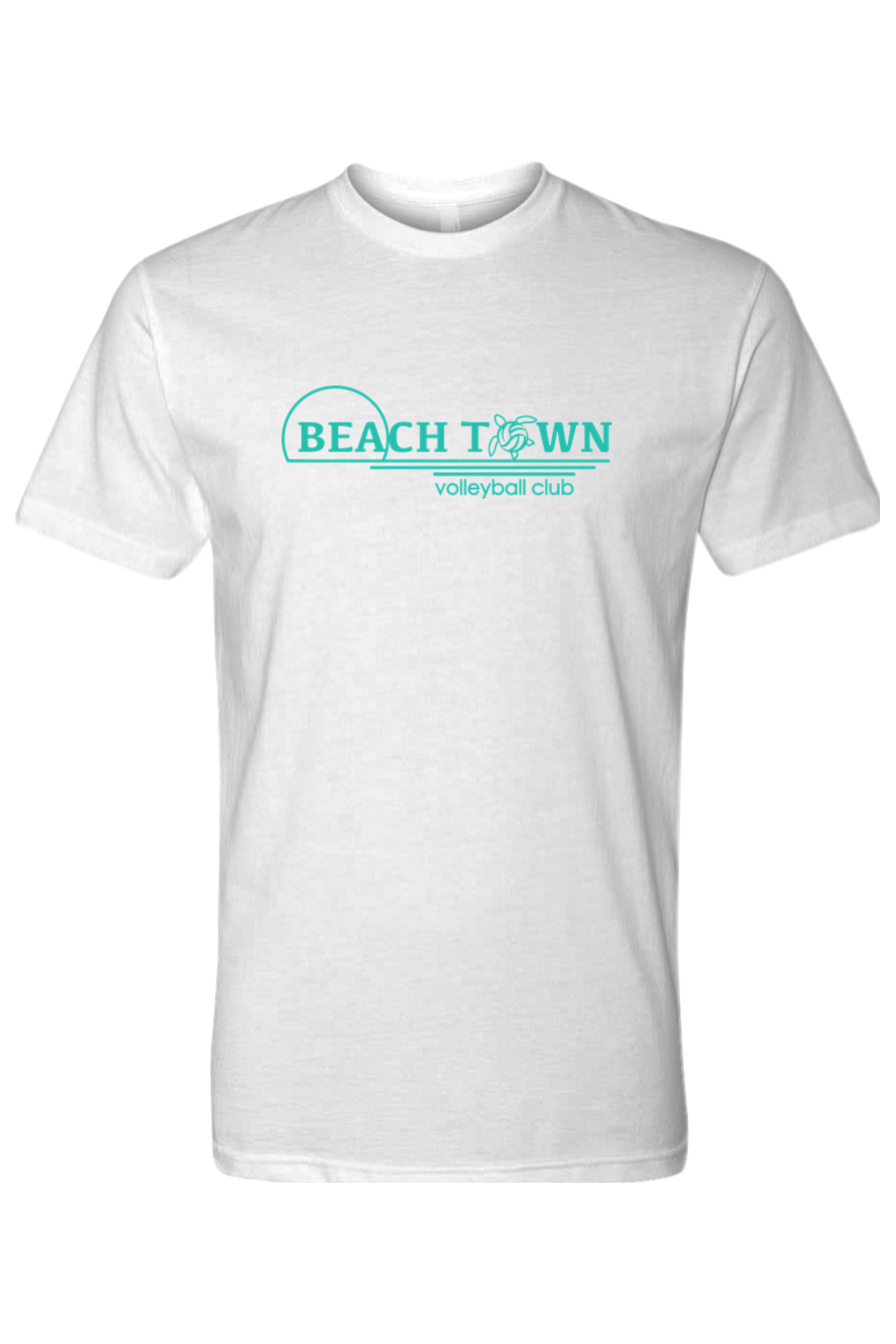 Beach Town Volleyball Adult Men's T-Shirt Signature Lacrosse