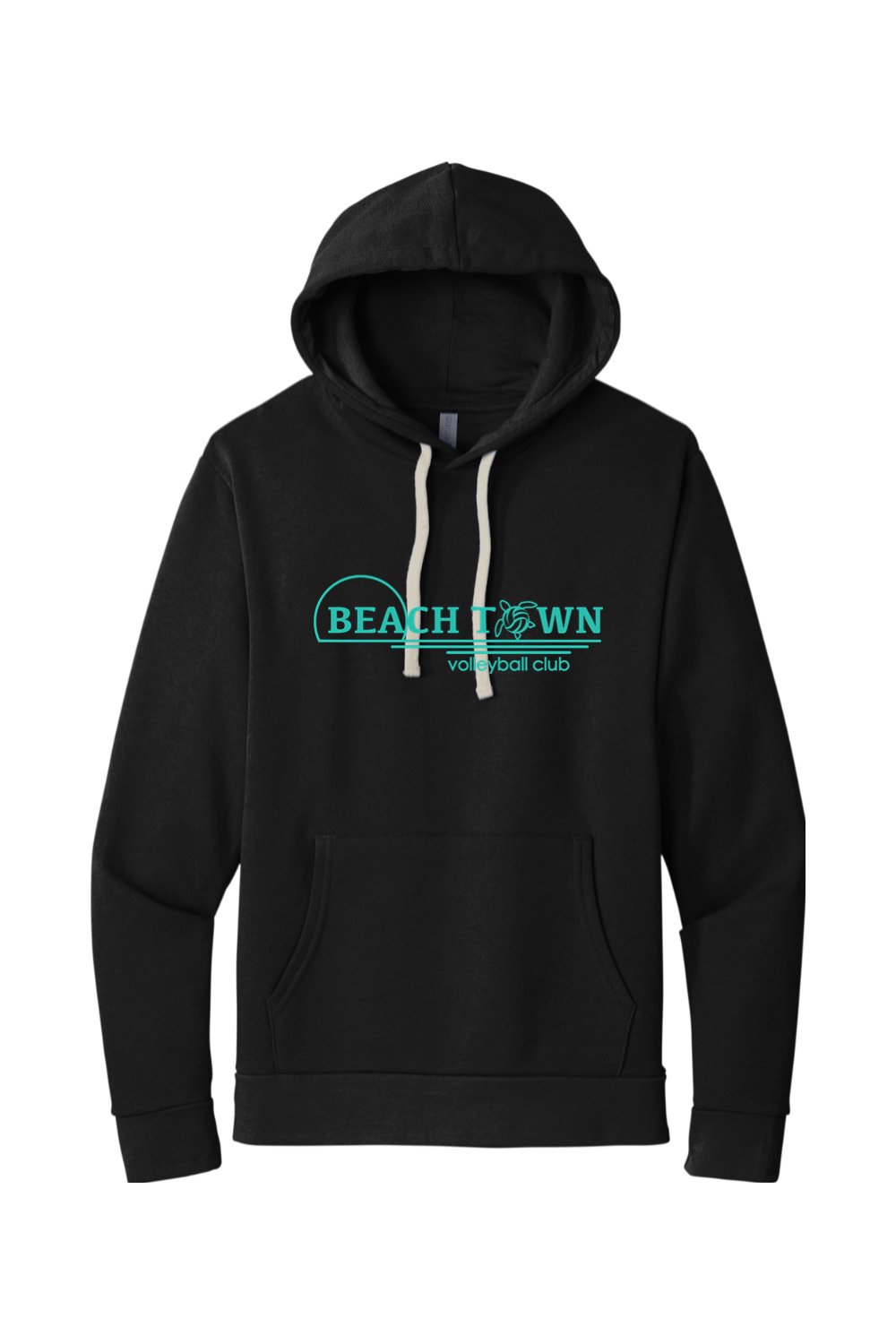 Beach Town Volleyball Adult Premium Lightweight Hoodie Signature Lacrosse