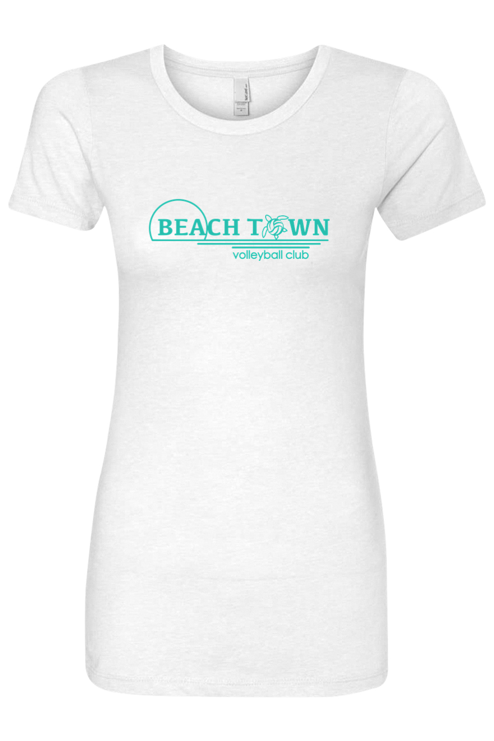 Beach Town Volleyball Adult Women's T-Shirt Signature Lacrosse