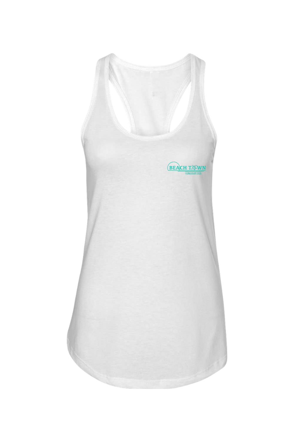 Beach Town Volleyball Adult Women's Tank Top Signature Lacrosse