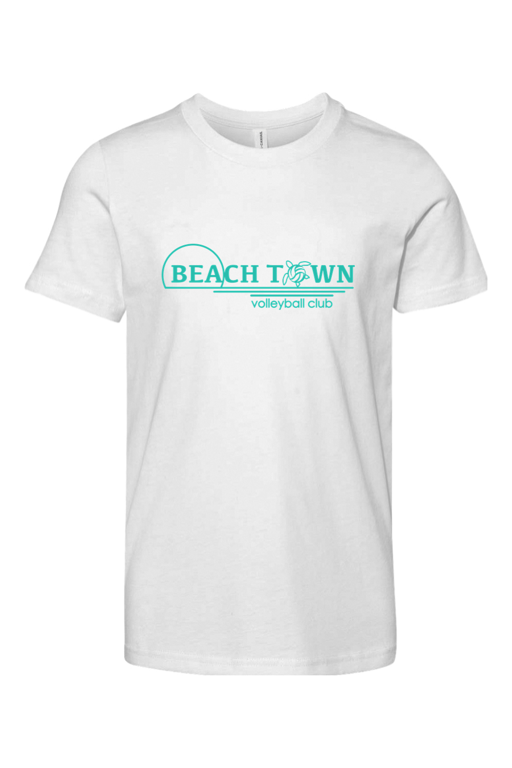 Beach Town Volleyball Youth Lifestyle T-Shirt Signature Lacrosse