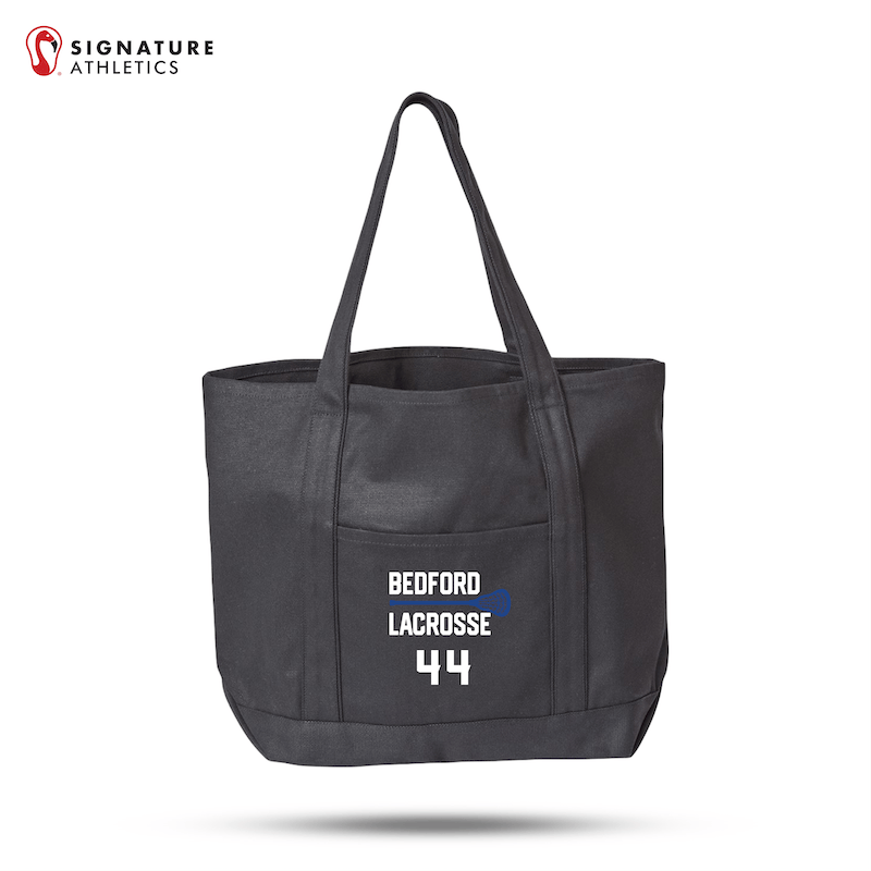 Bedford Lacrosse Carmel Classic XL Cotton Canvas Resort Tote Signature Lacrosse