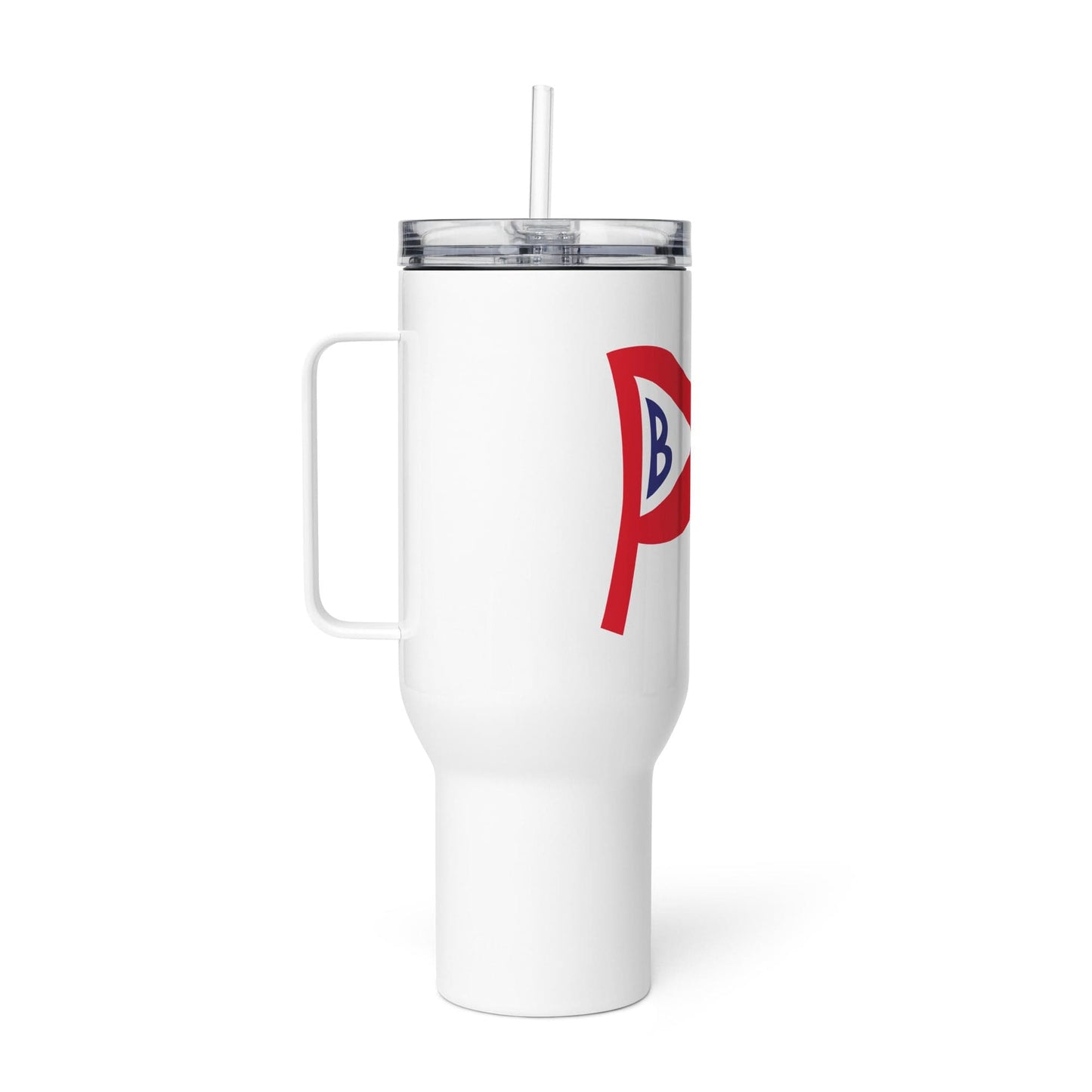 Belvedere Club Travel Mug with a Handle Signature Lacrosse