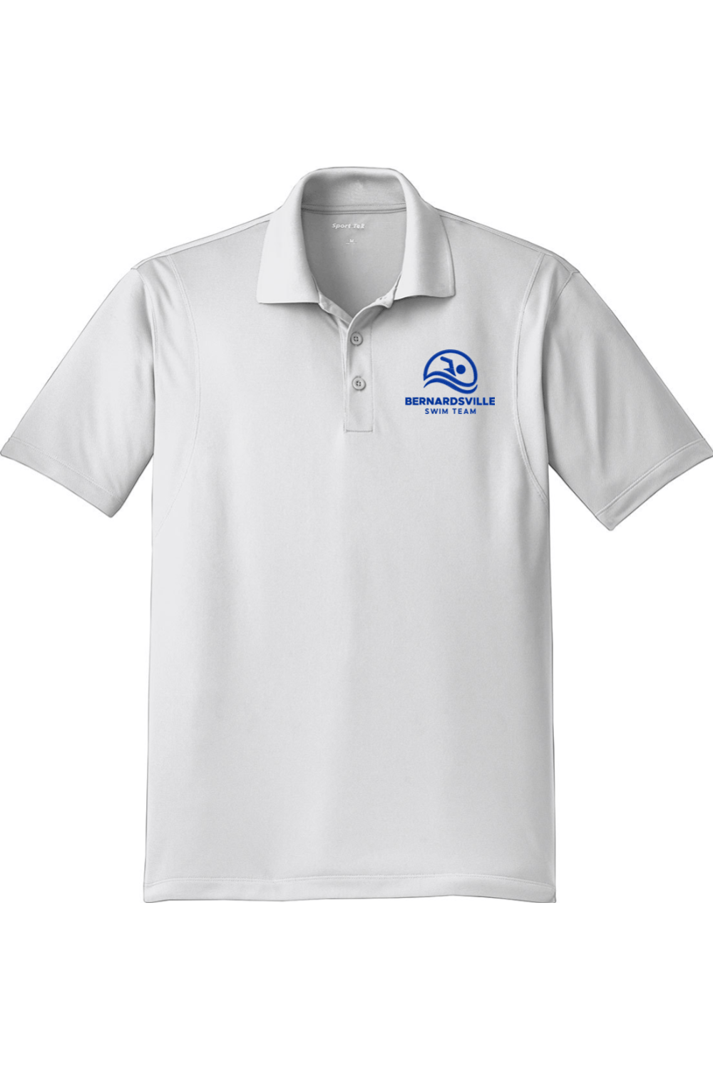 Bernardsville Swimming Adult Embroidered Athletic Polo Signature Lacrosse