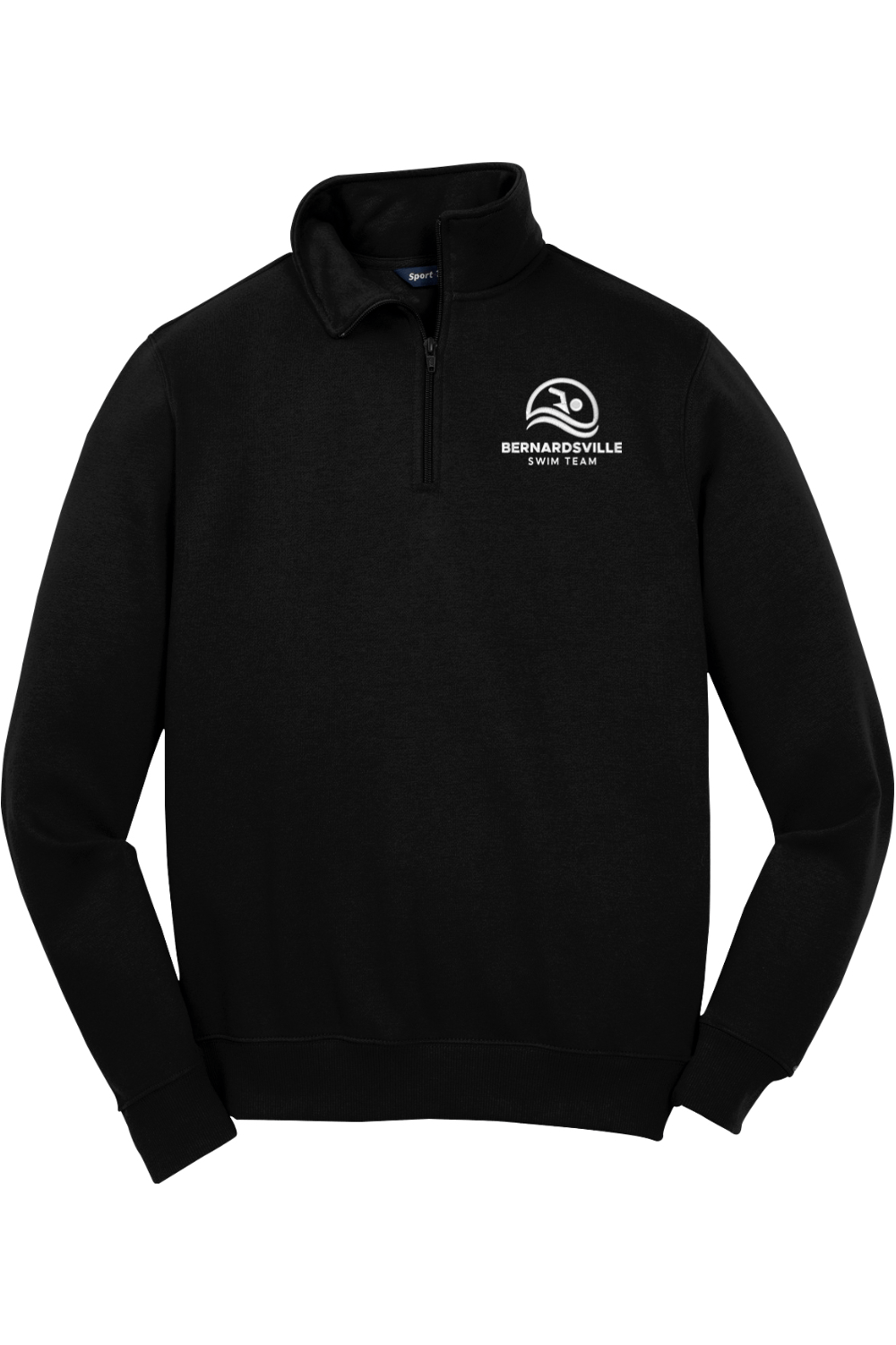 Bernardsville Swimming Adult Embroidered Quarter-Zip Pullover Signature Lacrosse