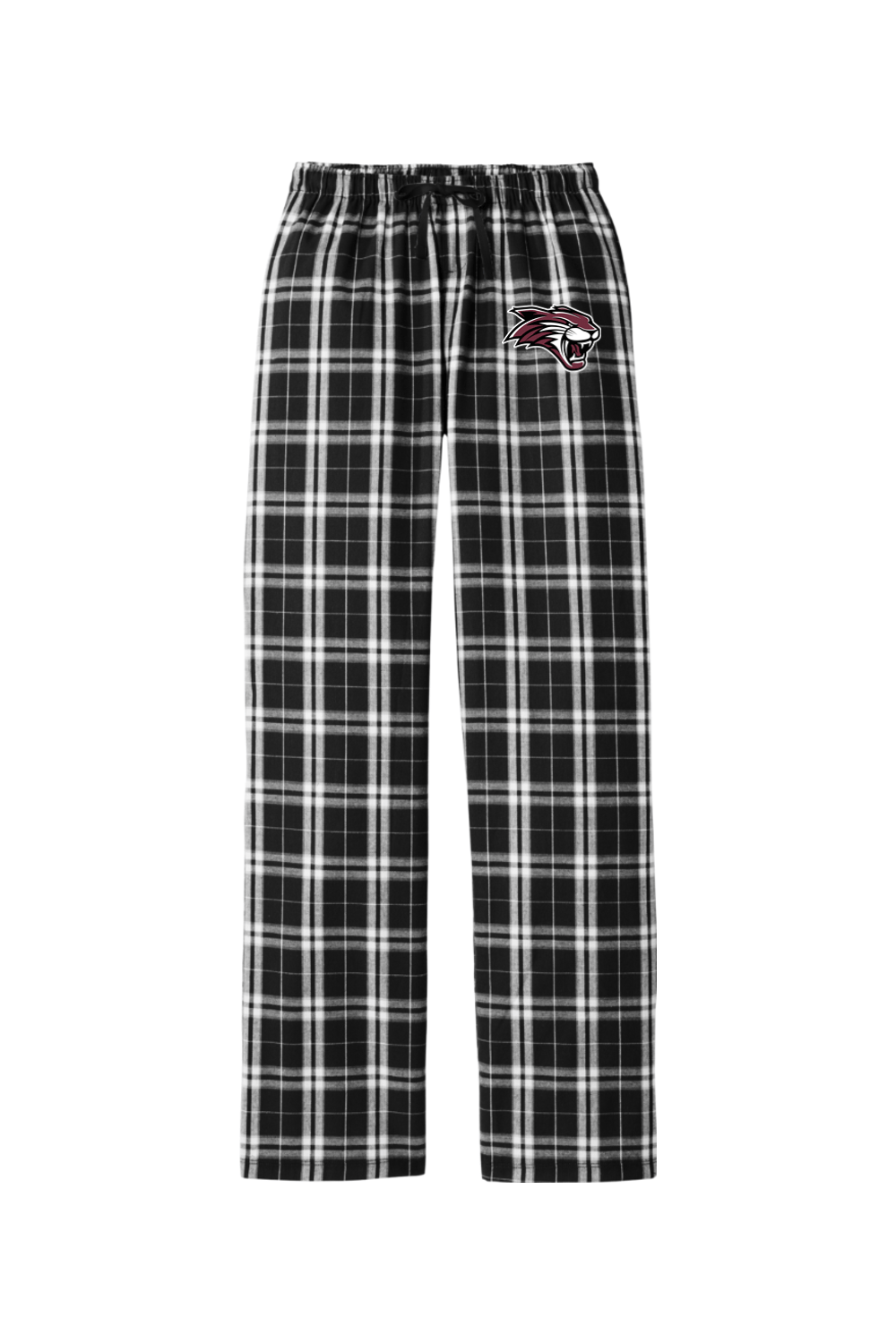 Bethel Youth Lacrosse Adult Women's Flannel Plaid Pants Signature Lacrosse