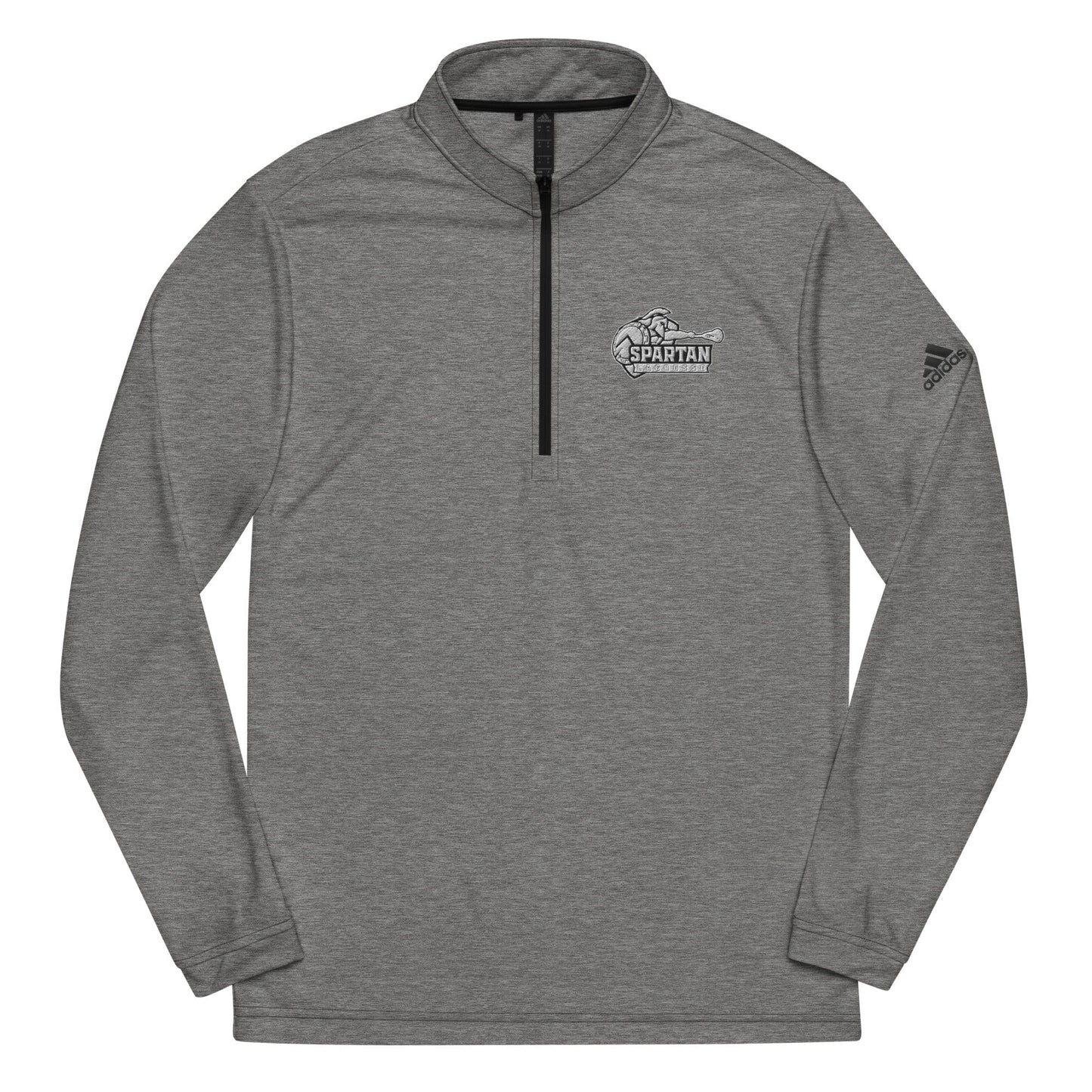 Bixby Spartans Youth Lacrosse Adult Men's 1/4 Adidas Performance Pullover Signature Lacrosse