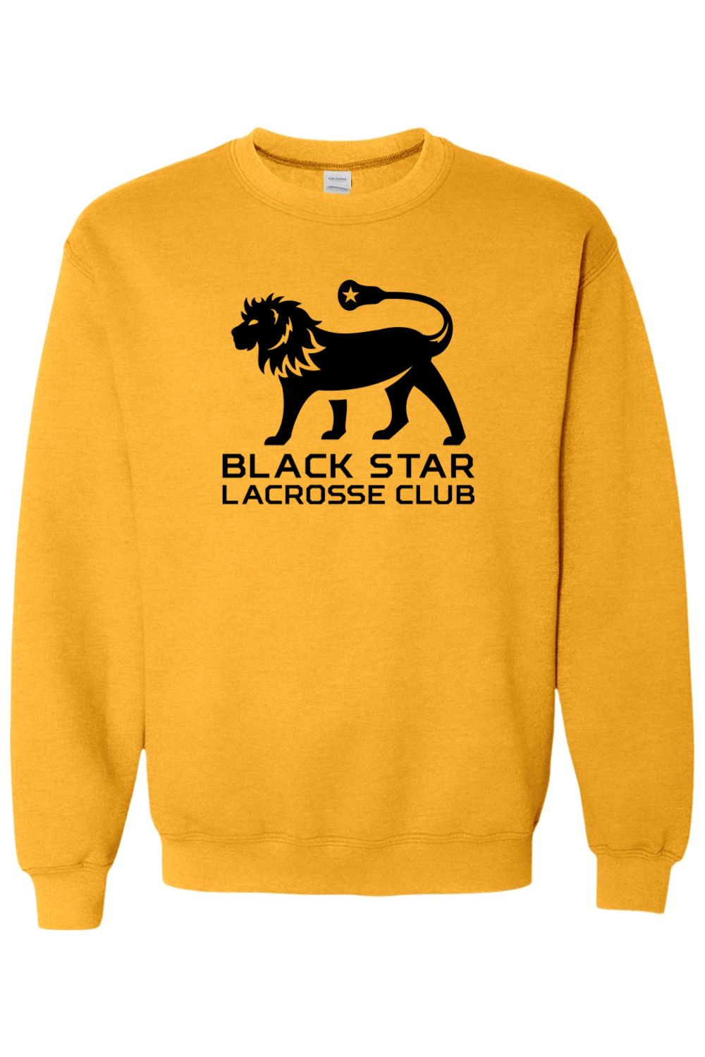 Black Star Lacrosse Adult Heavyweight Sweatshirt Signature Lacrosse