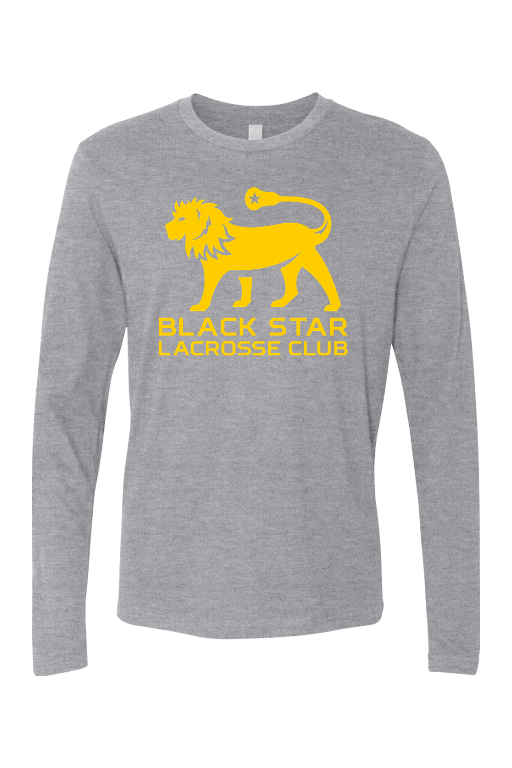 Black Star Lacrosse Adult Long Sleeve T-Shirt Signature Lacrosse