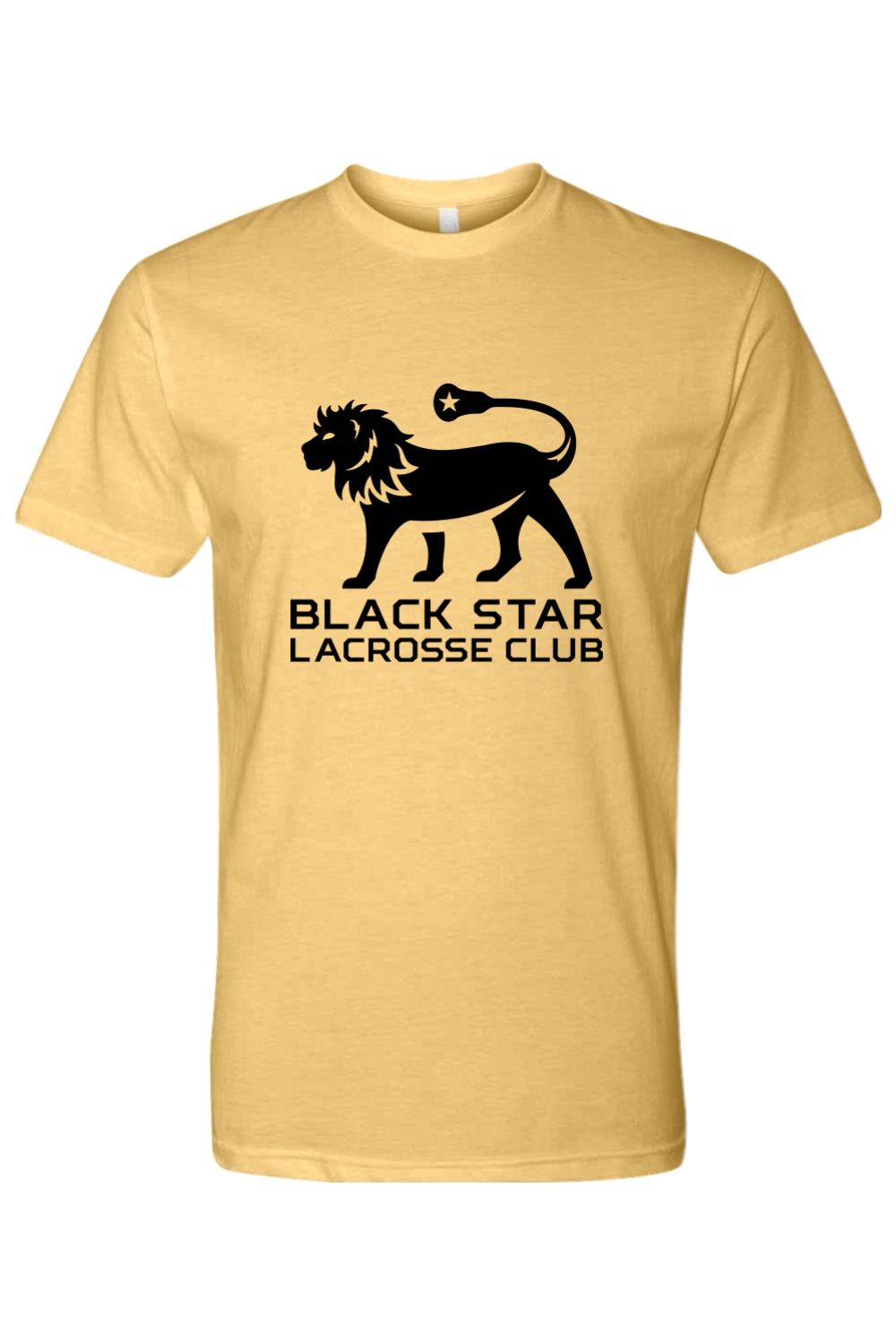 Black Star Lacrosse Adult Men's T-Shirt Signature Lacrosse