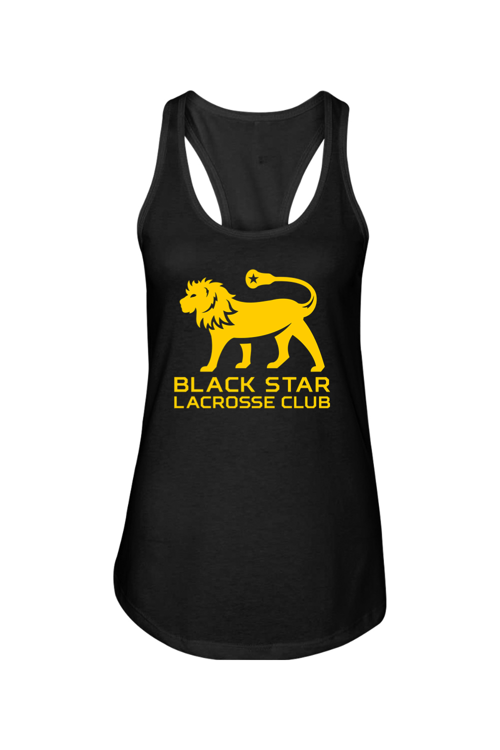 Black Star Lacrosse Adult Women's Tank Top Signature Lacrosse