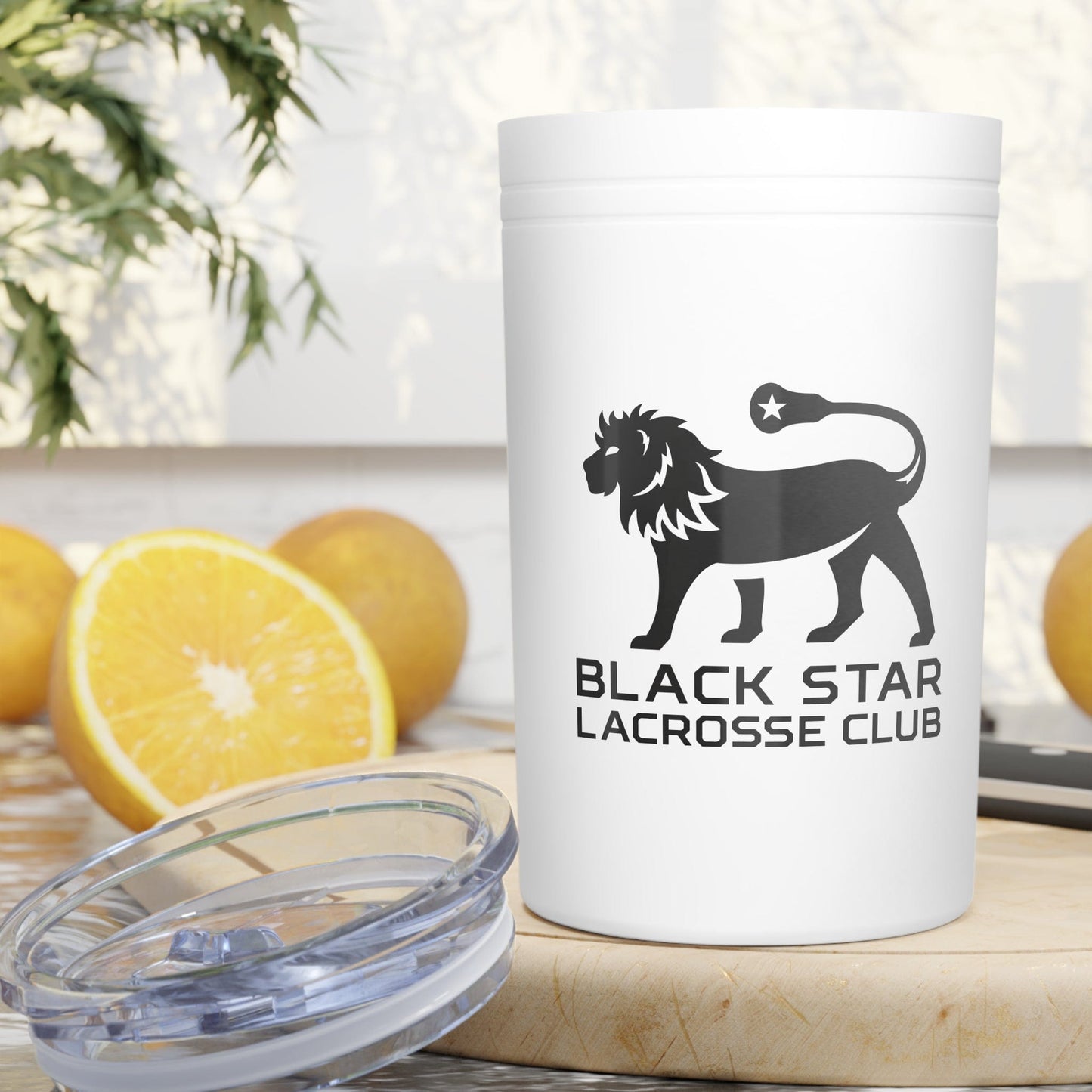 Black Star Lacrosse Vacuum Insulated Tumblr, 11 oz Signature Lacrosse