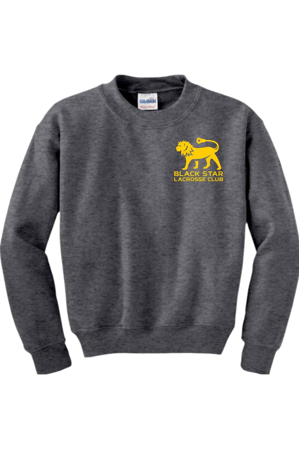 Black Star Lacrosse Youth Sweatshirt Signature Lacrosse