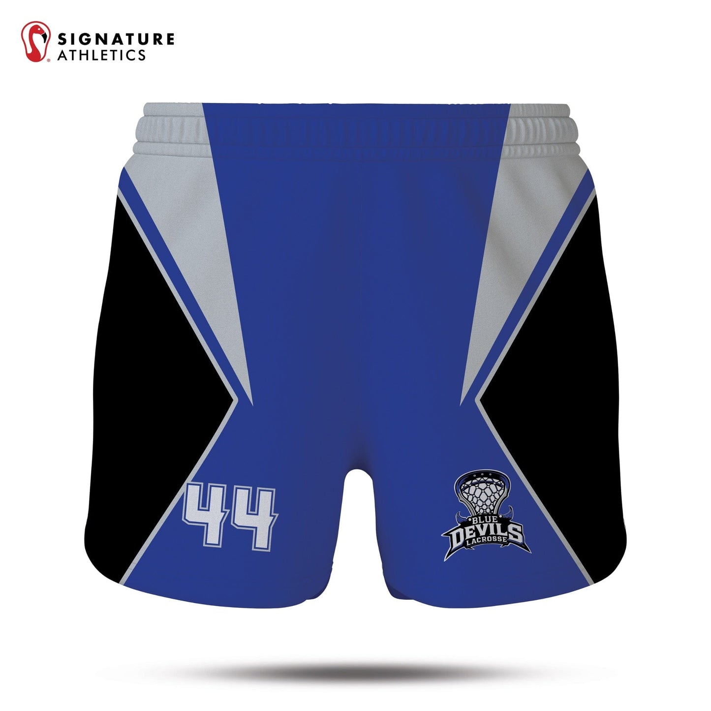 Blue Devils Lacrosse Women's Basic Shorts: Blue Devils Lacrosse Signature Lacrosse