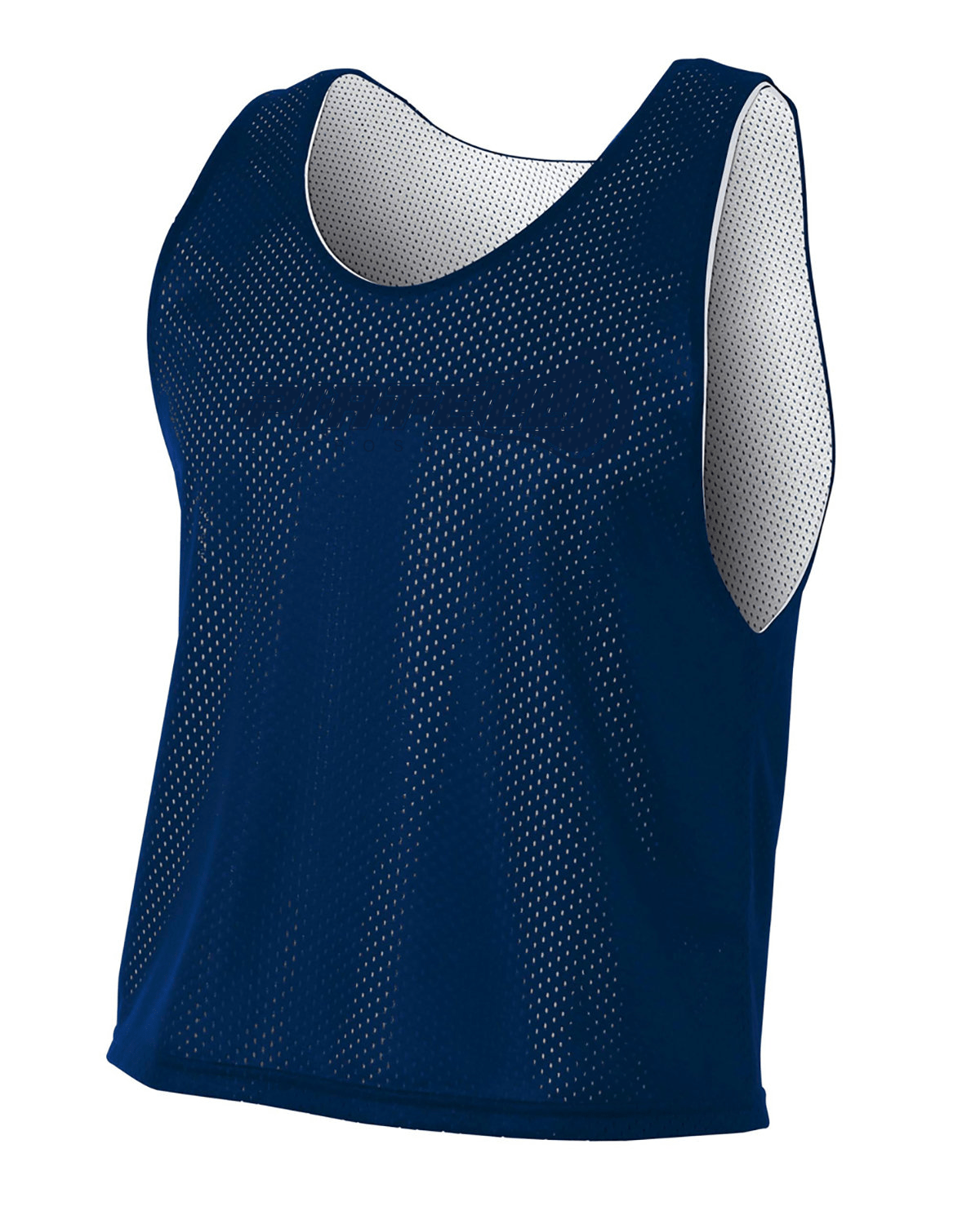 Blue Logo A4 Men's Cropped Lacrosse Reversible Practice Jersey Signature Lacrosse