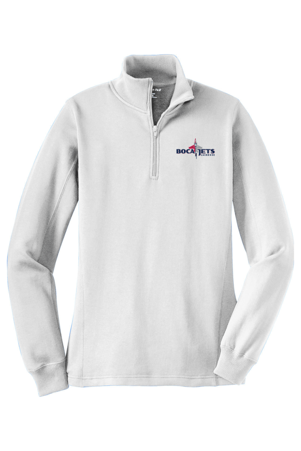 Boca Jets LC Adult Women's Embroidered Quarter-Zip Pullover Signature Lacrosse