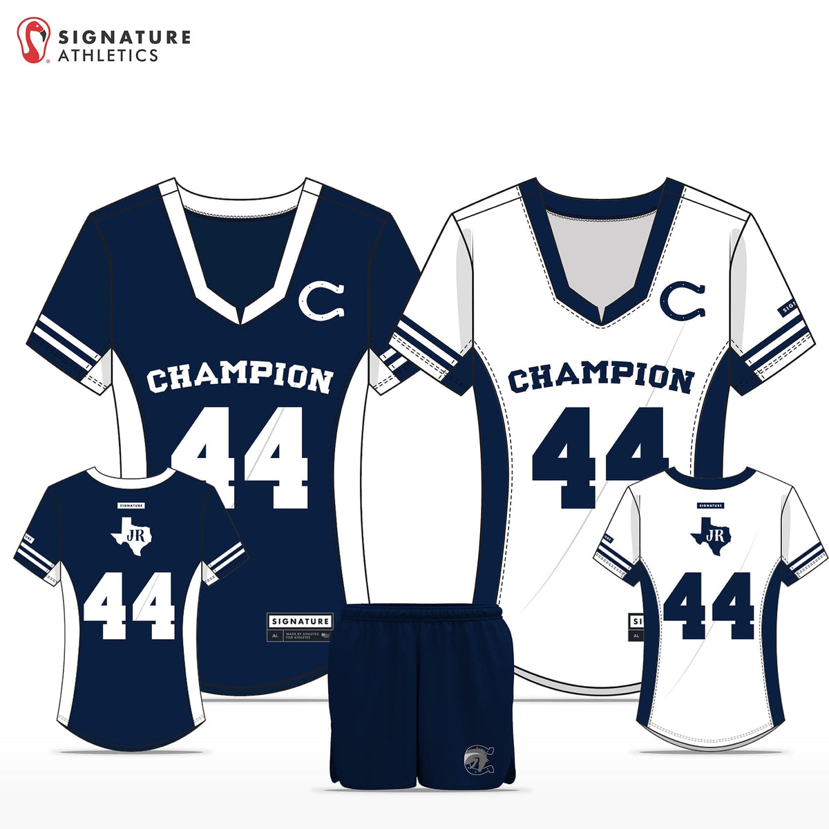 Boerne Champion HS Women's 3 Piece Player Package: High School Signature Lacrosse