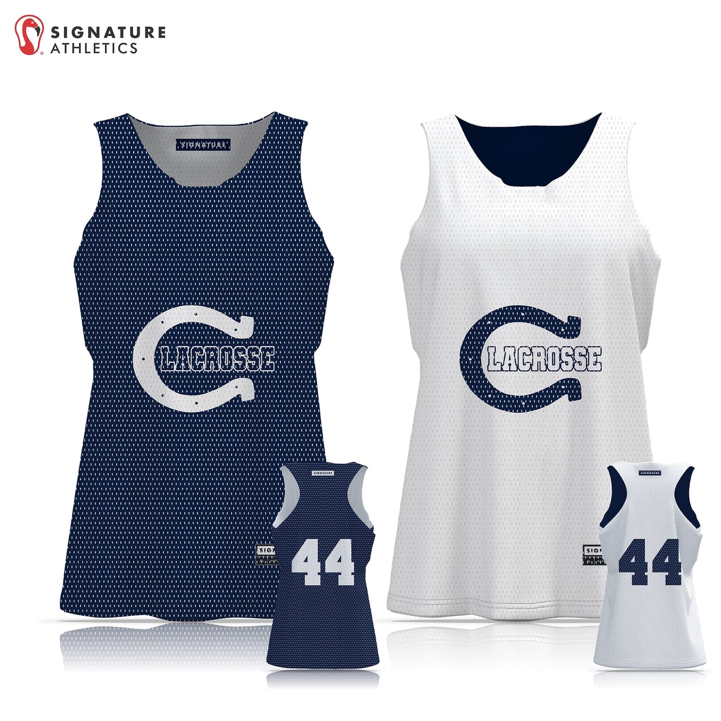 Boerne Lacrosse Women's Basic Reversible Practice Pinnie: Grade 1st-4th Signature Lacrosse