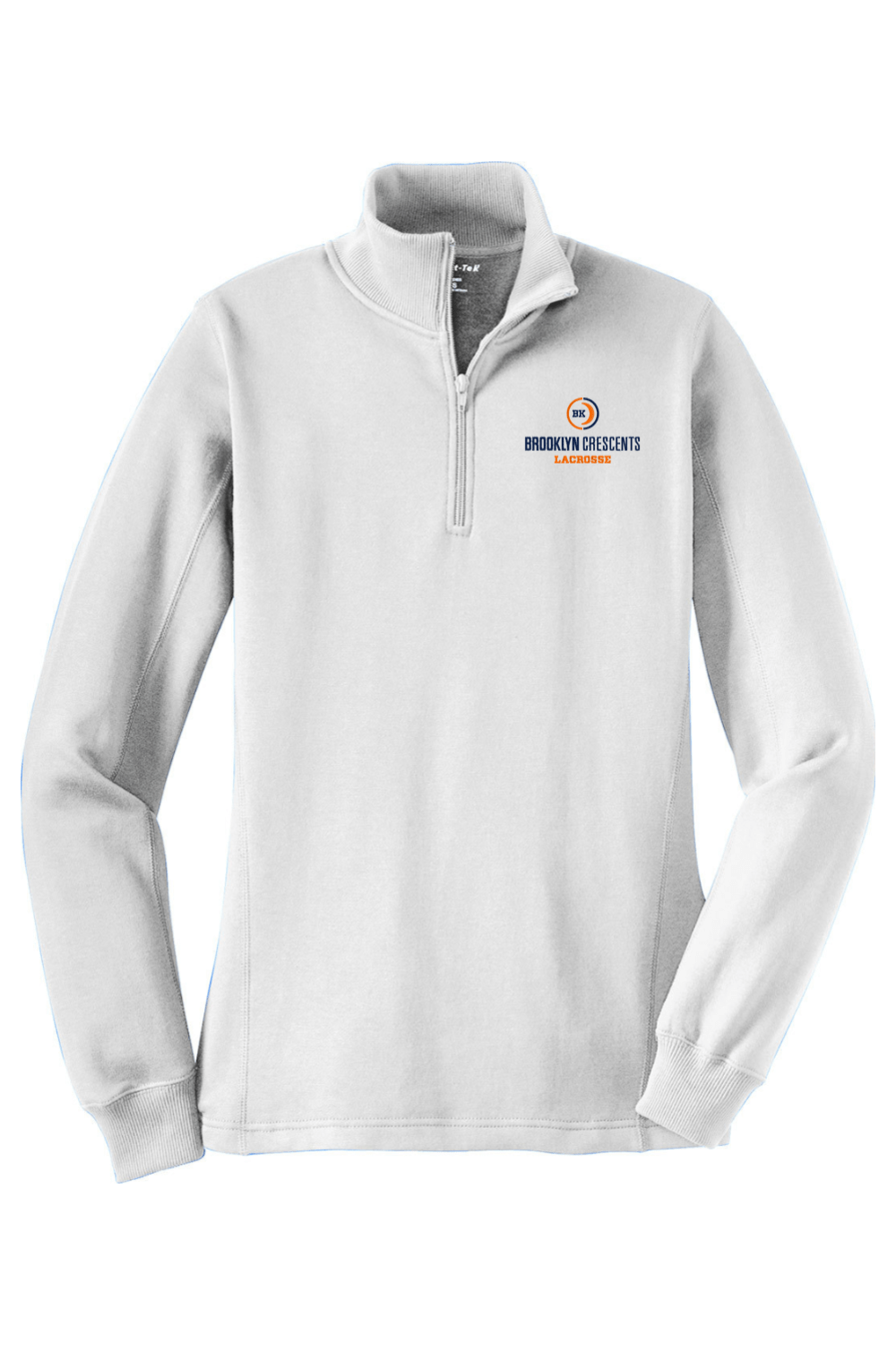Brooklyn Crescents LC Adult Women's Embroidered Quarter-Zip Pullover Signature Lacrosse