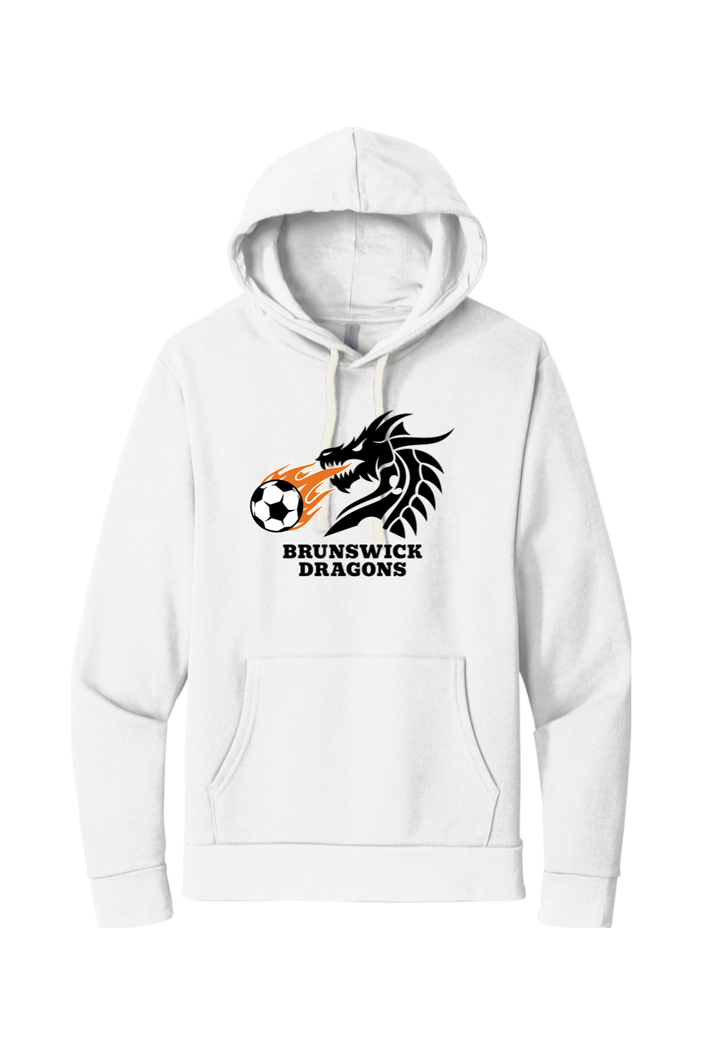 Brunswick Dragons Soccer Adult Premium Lightweight Hoodie Signature Lacrosse