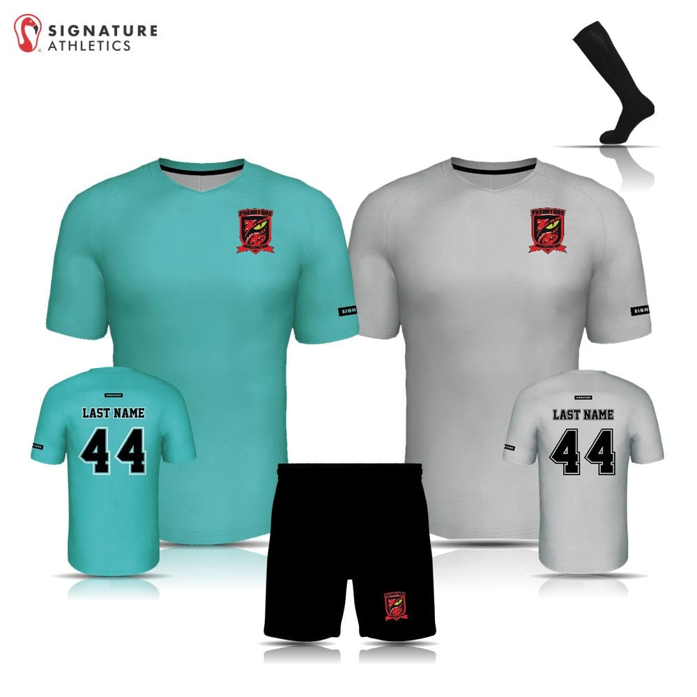Burlington Predators Men's 4 Piece Player Package: 2014 Signature Lacrosse