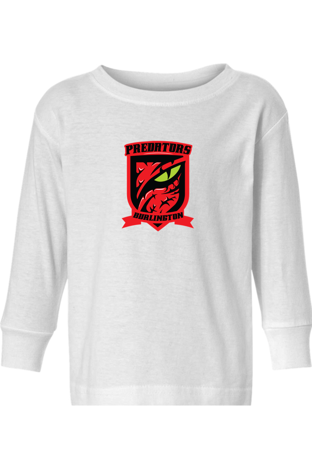 Burlington Predators SC Toddler Long Sleeve T-Shirt Signature Lacrosse