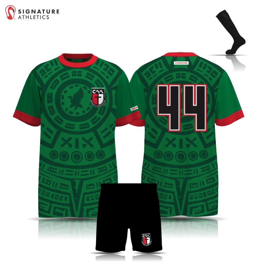 CAA Men's 3 Piece Player Package - Mexico: MEXICO Signature Lacrosse