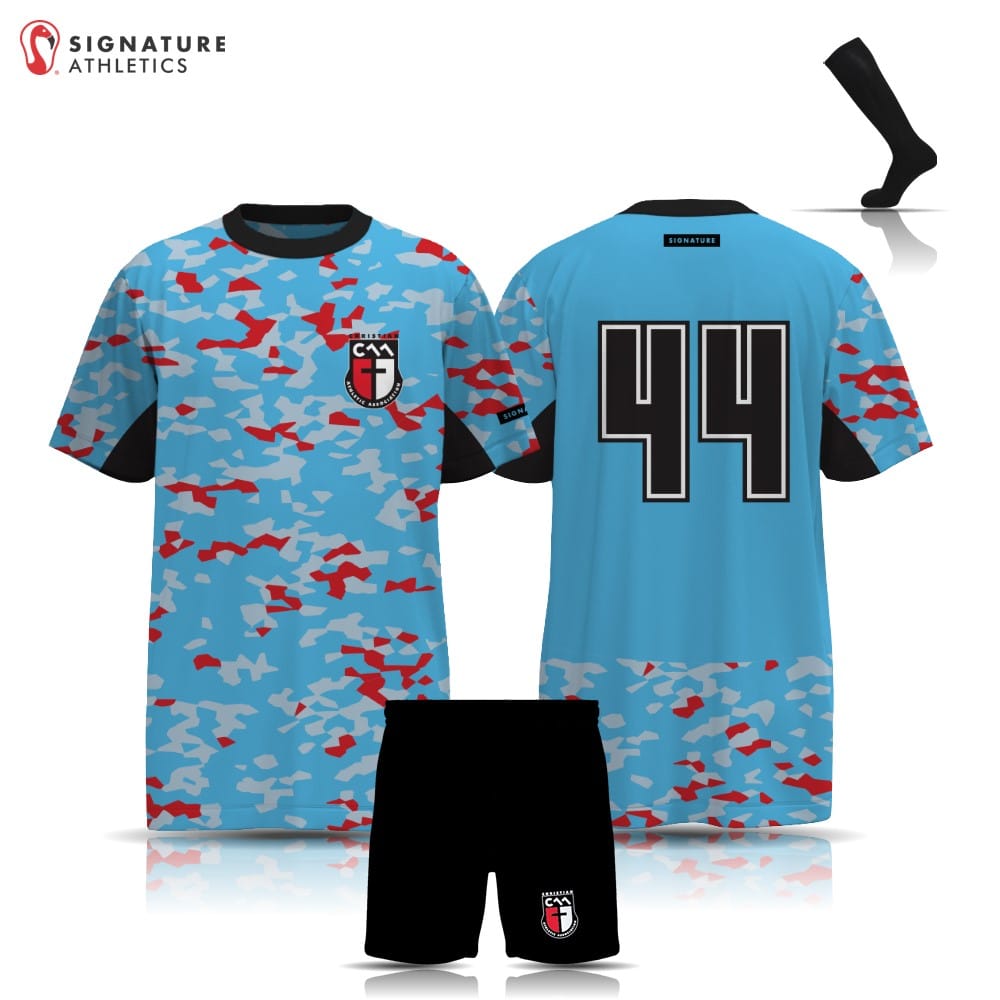 CAA Men's 3 Piece Player Package Switzerland: SWITZERLAND Signature Lacrosse
