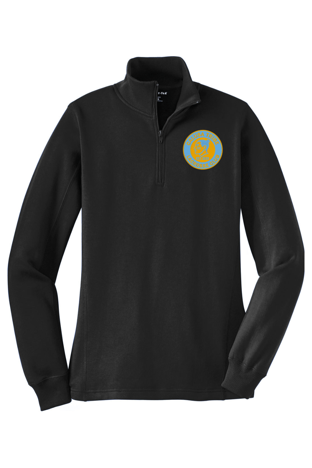 Calusa Tribe LC Adult Women's Embroidered Quarter-Zip Pullover Signature Lacrosse