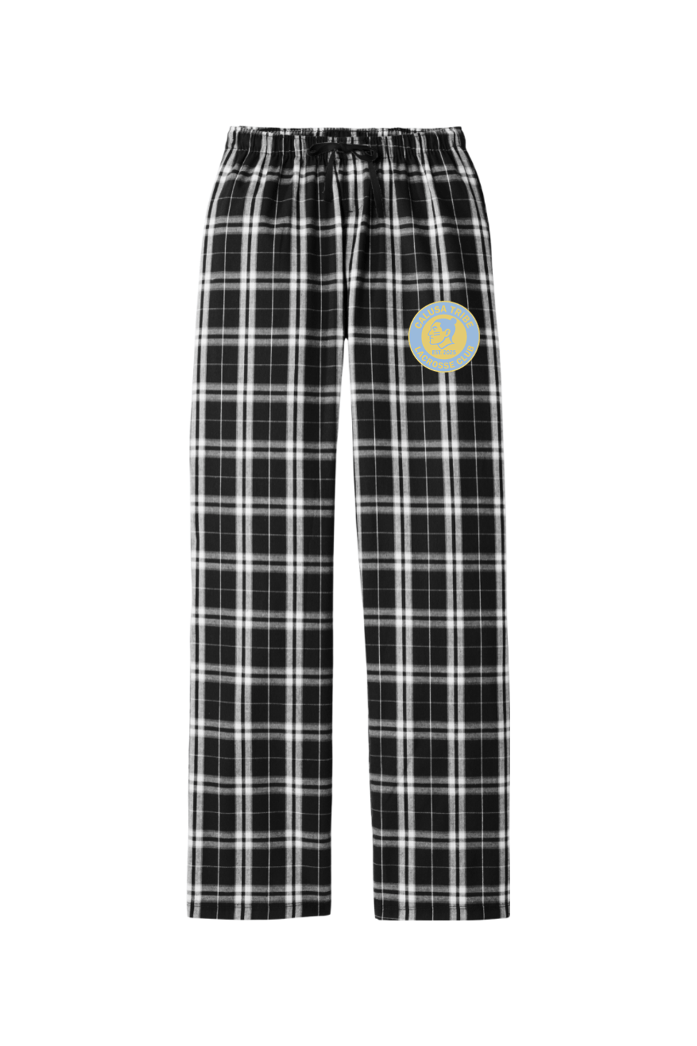 Calusa Tribe LC Adult Women's Flannel Plaid Pants Signature Lacrosse