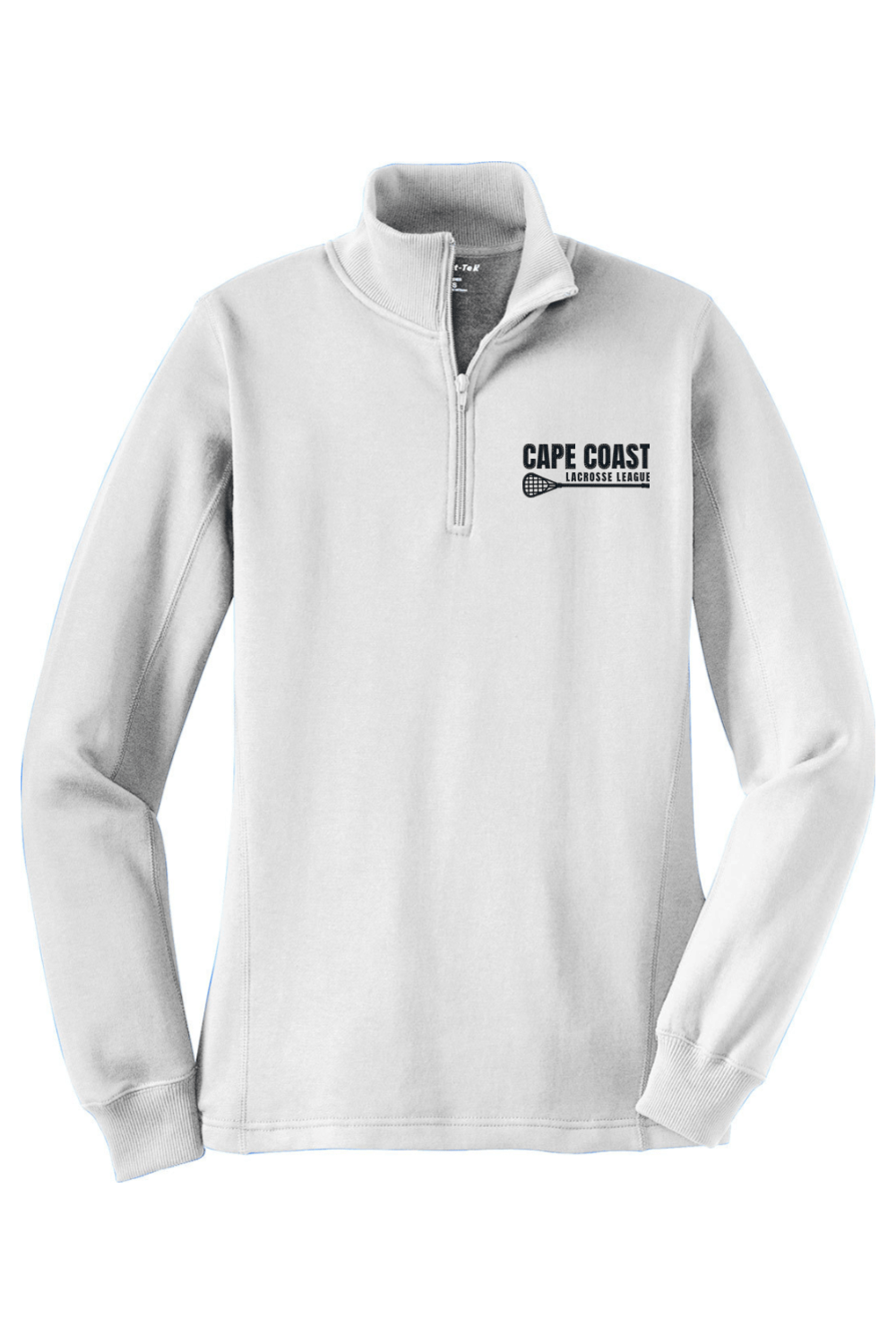 Cape Coast Lacrosse Adult Women's Embroidered Quarter-Zip Pullover Signature Lacrosse