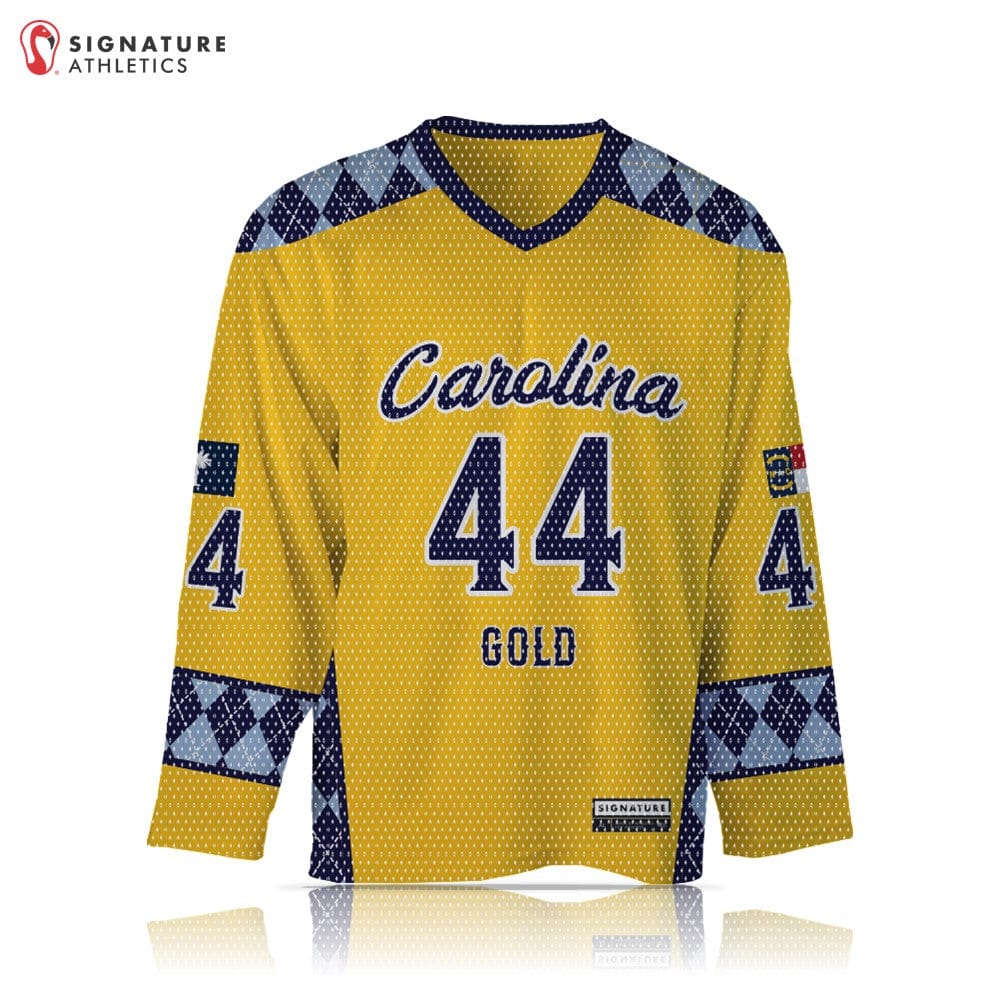 Carolina Gold Lacrosse Men's Basic Box Jersey Signature Lacrosse