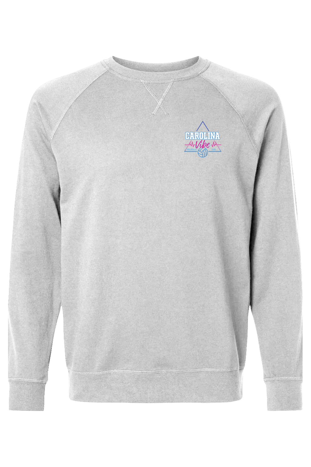 Carolina Vibe Volleyball Adult Heavyweight Raglan Long Sleeve Signature Lacrosse