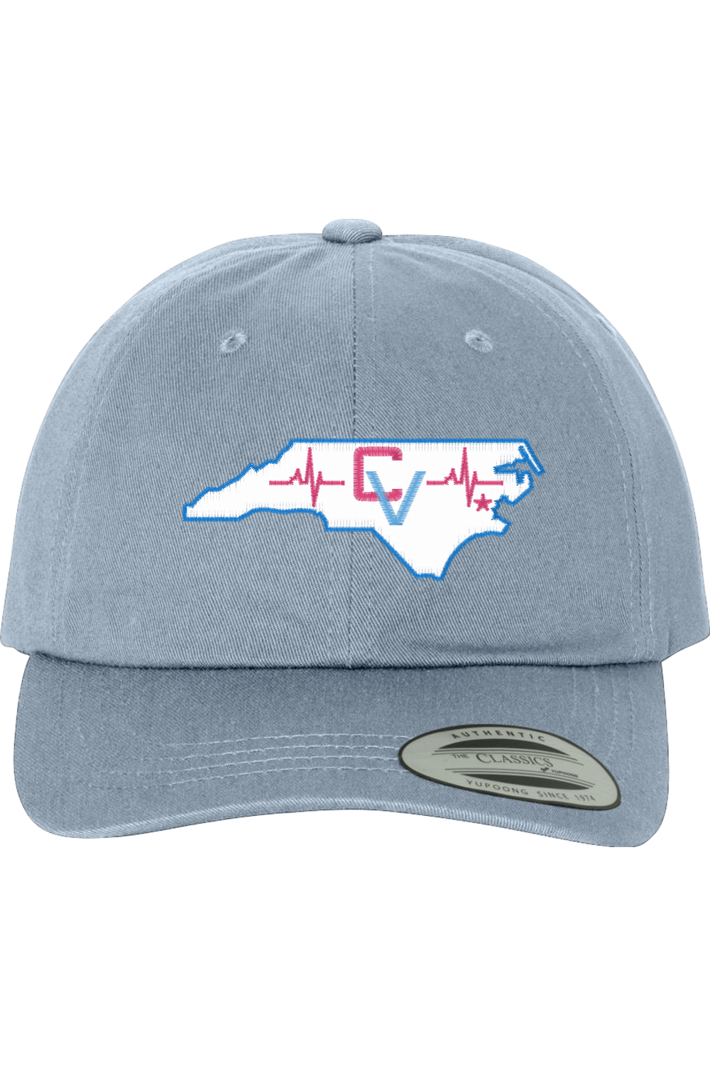 Carolina Vibe Volleyball Embroidered Dad Hat Signature Lacrosse